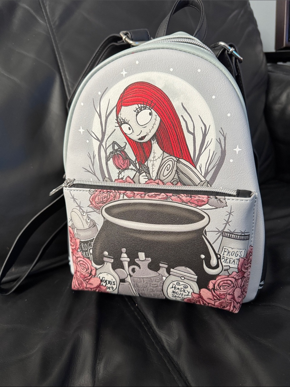 Loungefly Tim Burton “Sally” Style Mini Backpack